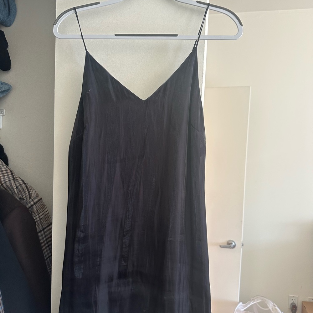 Elegant Black Slip Dress